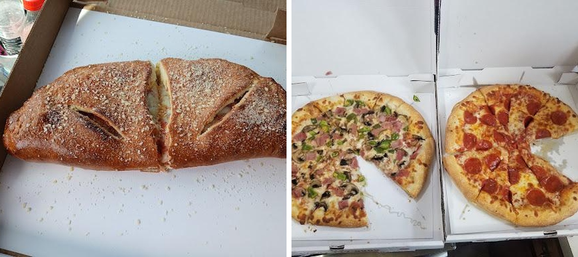 Pizza Town Menu